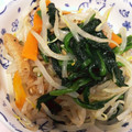 にゃんこりんご's cooksnap of when they made ほうれん草ともやしのお浸し.
