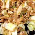 マスタード☆'s cooksnap of when they made キャベツとうすあげの、超簡単おかず☆.