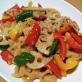 山ばあば's cooksnap of when they made レンコンとピーマンの変わりきんぴら.