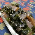 Faiza's cooksnap of when they made こんにゃくとワカメの炒め煮：レオン亭.