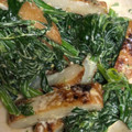 Q1023かんなママ's cooksnap of when they made さつま揚げとほうれん草マヨマスタード和え.