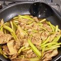 鹿児島のはまはま's cooksnap of when they made つわぶきと豚肉のキンピラ（ごま油風味）.