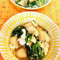 ★kokomama★'s cooksnap of when they made 車麩とほうれん草の卵とじ.
