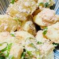 あすちゃんぐ's cooksnap of when they made じゃがいもとたらこのサラダ.