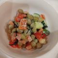 メロンパンケーキ's cooksnap of when they made きゅうりと大豆のマヨカレーサラダ.