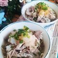 虹色♪︎ちゅーりっぷ's cooksnap of when they made 豚しゃぶねぎ蕎麦☆.