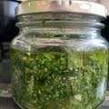 maruico's cooksnap of when they made 作りおき★春菊のジェノバ風ソース.