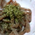 美海愛's cooksnap of when they made ヘルシー！こんにゃくのオイマヨ和え.
