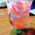 ma38sa☆'s cooksnap of when they made シロップで✷いちごの簡単ワインカクテル.