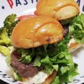 ☆★ケイト★☆'s cooksnap of when they made ☆朝ごはん♪うちの手作りハンバーガー☆.