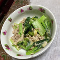 クック5JVRUQ☆'s cooksnap of when they made 小松菜　油揚げ　豚　味噌マヨ　オガタ炒め.