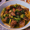 夫が喜ぶ毎日ごはん's cooksnap of when they made 砂肝と菜の花のアヒージョ☆.