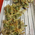 miyayosi's cooksnap of when they made 春☆サクッと！つくしの天ぷら（かき揚げ）.