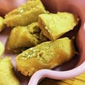 aokin0u0's cooksnap of when they made きな粉オートミール蒸しパン.