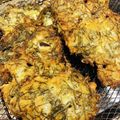 ♡まぁハニ♡'s cooksnap of when they made 揚げ焼きで簡単♪もずくの天ぷら.