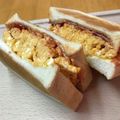 Etsu☆ko's cooksnap of when they made 朝食に！スクランブルエッグサンドver..