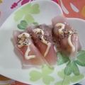 くネコまろす's cooksnap of when they made 超簡単！ブロッコリー生ハム巻き.