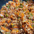 ちびまるママ08's cooksnap of when they made トマト缶不要、簡単手作りミートソース.