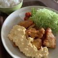 ちわこず's cooksnap of when they made 宮崎県民も納得。本物の「チキン南蛮」.