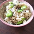 クックE87KH7☆'s cooksnap of when they made そら豆の炊き込みご飯（混ぜご飯）.