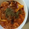 aizu_po's cooksnap of when they made ズボラおつまみ☆さば缶とトマト缶の煮込み.