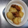 ままナポリ's cooksnap of when they made 里芋の煮物〜唐辛子とゴマ油入り〜.
