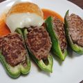 takeout83's cooksnap of when they made 究極のピーマンの肉詰め.