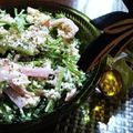 ひっこ's cooksnap of when they made 水菜のお豆腐チーズサラダ.
