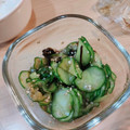 maimaso's cooksnap of when they made きゅうりの塩昆布和え.