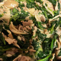 maron1127's cooksnap of when they made 野菜も主役②ほうれん草と豚肉のチーズ炒め.