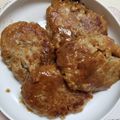 クック7N91N6☆'s cooksnap of when they made さつまいもの照り焼きハンバーグ.