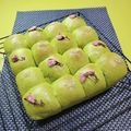 辰夫女子's cooksnap of when they made HB★お抹茶桜ちぎりあんぱん.