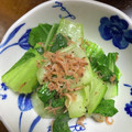 ちゃぎー's cooksnap of when they made 超簡単★青梗菜とアミエビの和え物.