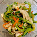 ハワイカイルア's cooksnap of when they made 簡単！きゅうりと鶏むね肉の中華サラダ.