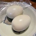 うろんころん's cooksnap of when they made お弁当にも！3分でできる白い上品煮卵.