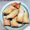 yoshiyurip's cooksnap of when they made 大葉と鶏ひき肉の簡単チーズ春巻き.