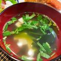 ねずみんパラダイス's cooksnap of when they made 澄んだ…豆腐と季節のお吸い物.