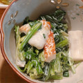 ほのぼのいっこ's cooksnap of when they made 簡単♪ほうれん草×チクワ♡マヨ和え.