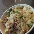 あゆたっくん's cooksnap of when they made 白菜牛丼～温玉のせ～.