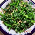 クックQT23CK☆'s cooksnap of when they made 油菜（菜の花）のシーチキン炒め.
