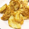 mngyui's cooksnap of when they made 長芋のカレーマヨネーズ　祝　初投稿.