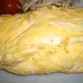 3mamakuma's cooksnap of when they made 和風オムレツ☆ひき肉で肉じゃが.