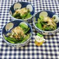 みかかめ's cooksnap of when they made 【副菜】小松菜のなめ茸和え.