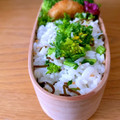 hiroerico's cooksnap of when they made 菜の花と塩昆布の混ぜごはん.