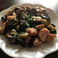 kimi1127's cooksnap of when they made ささみと茄子の甘酢炒め.