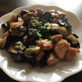 kimi1127's cooksnap of when they made ささみと茄子の甘酢炒め.