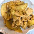 もも0419's cooksnap of when they made ご飯が進む☆豚肉とじゃがいものカレー炒め.