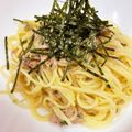 なーなちゃん's cooksnap of when they made あえるだけ＊ツナと小葱の和風パスタ＊.