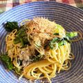 リリンgo's cooksnap of when they made 春パスタ♪菜の花としらすの和風パスタ.