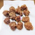 ﾁｲﾁｬﾝﾏﾏ's cooksnap of when they made お弁当、おつまみに！豚こまの紅生姜唐揚げ.